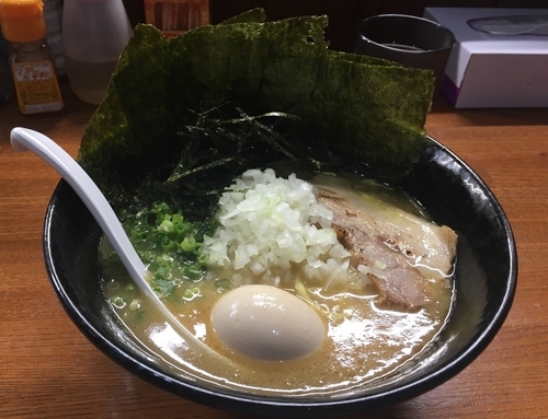 「味玉醤油こってり 海苔増し」@麺屋 要の写真