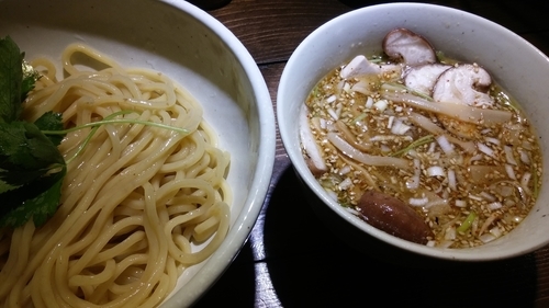 「塩出汁つけそば」@神田とりそば なな蓮の写真