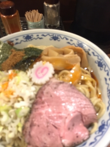 「まぜそば大盛り」@俺の麺 春道の写真