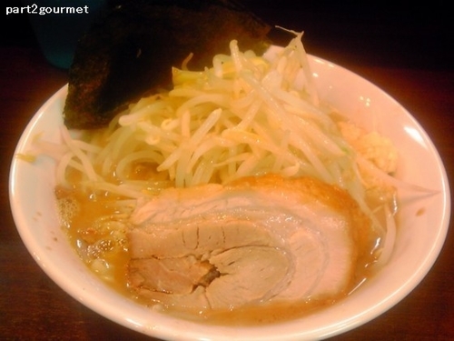 「ラーメン+のり 「ニンニクアブラカラメ」(860円)」@零一弐三の写真