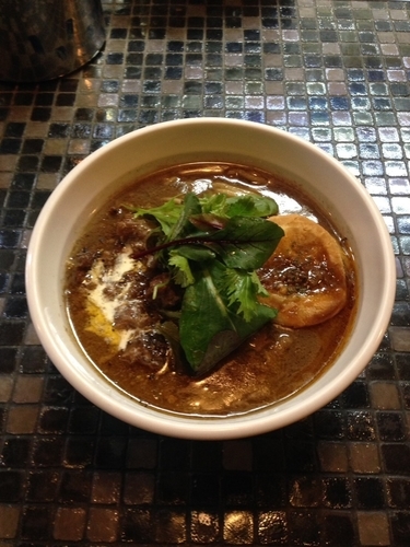 「牛マッシュルーム」@らーめん 五ノ神製作所の写真