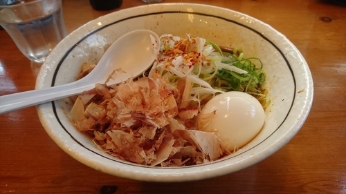 「辛和えそば(ライス付き)」@中華そば しんの助の写真