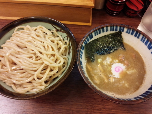 「煮番搾り中盛り(850円)」@つけめん 三三㐂の写真