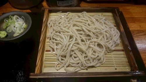 「もりそば（２９０円）」@蕎麦 冷麦 嵯峨谷 秋葉原店の写真