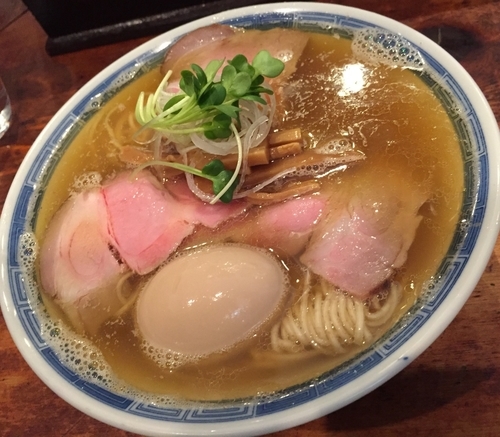 「味玉煮干そば880円」@中華そば しば田の写真