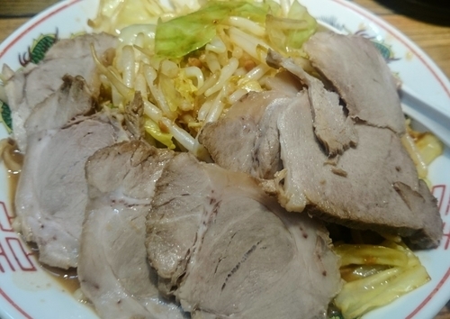 「濃厚みそ＋チャーシュー＋野菜」@ナベラボ 池袋〝新潟ラーメン〟の写真