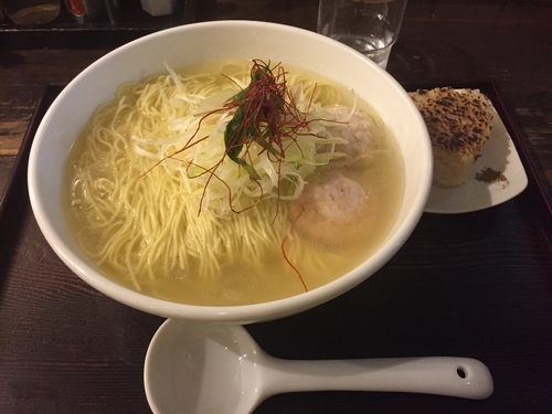 「あら炊き塩ラーメン」@麺屋 海神の写真