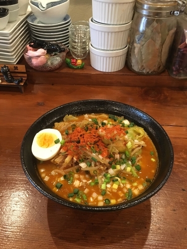 「辛味噌ラーメン」@和風バル Deffyの写真