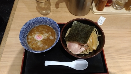 「つけめん 630円」@舎鈴 新橋西口店の写真
