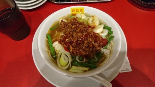 「台湾ラーメン（￥800）」@郭 政良 味仙 東京神田店の写真
