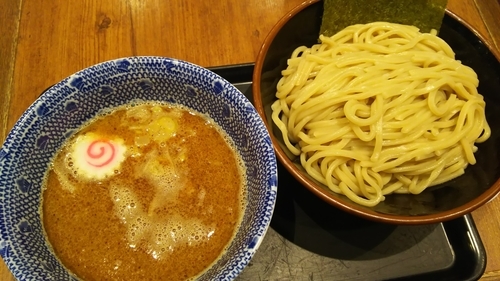 「つけめん(中)(あつもり)」@舎鈴 田町駅前店の写真