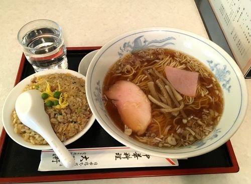 「Ａ定食 ラーメン＋半チャーハン」@中華料理 大勝軒の写真