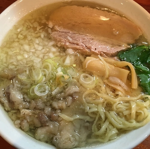 「牛そば 塩」@麺や 松辰の写真