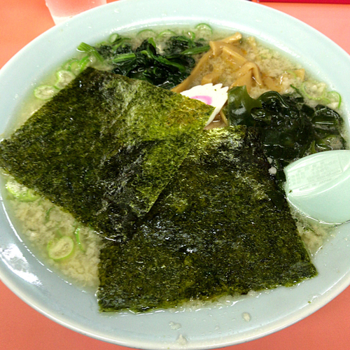 「しょうゆラーメン（少なめ・固め・コッテリ）580円」@ラーメンショップ 尾島店の写真
