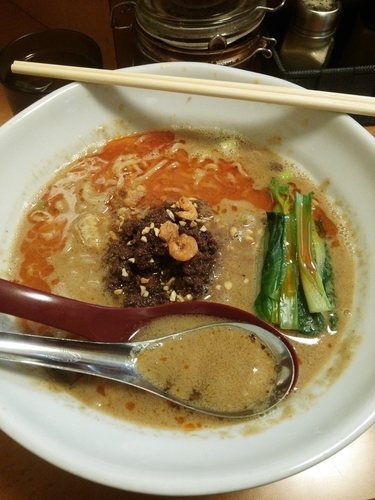 「濃厚担々麺」@自家製麺 登竜門 市川真間店の写真