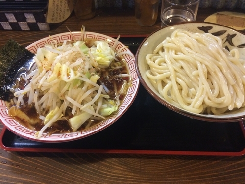 「野菜つけ麺」@自家製麺 くをんの写真