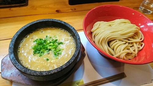 「雲丹のつけめん」@活龍 海老蟹専門 甲殻堂の写真