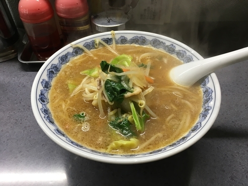 「味噌ラーメン   (750円)」@ラーメンショップ まるよしの写真