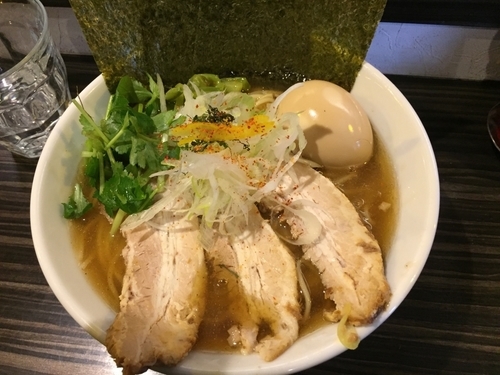 「得のせ田なか鯵煮干しそば」@志奈そば 田なかの写真