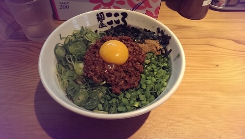 「台湾まぜそば、大盛」@麺屋こころ 梅ヶ丘店の写真