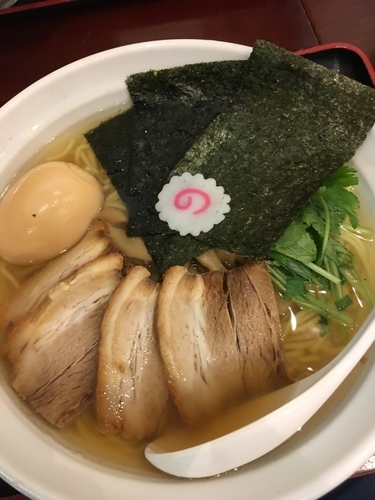 「特製煮干中華そば」@麺屋 甍の写真