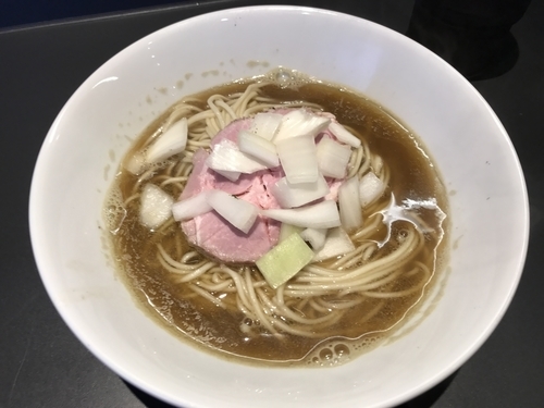 「【限定】煮干そば 700円」@煮干乱舞の写真