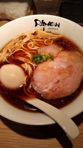 「醤油そば　味玉　メンマ」@Ramen にじゅうぶんのいちの写真