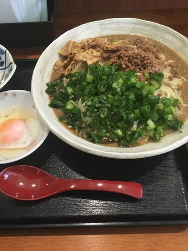 「広島流汁なし担々麺」@広島流つけ麺 からまるの写真