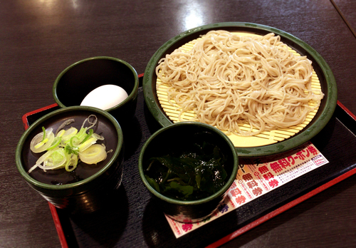 「朝そば・たまご(330円)」@ゆで太郎 人形町2丁目店の写真