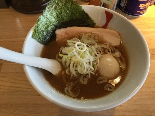 「節と白湯の中華そば」@らーめん 月の兎影の写真