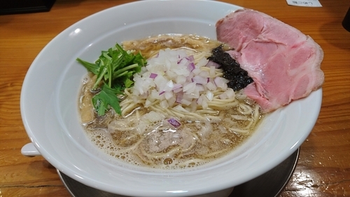 「煮干し100%らーめん・・750円」@煮干し豚骨らーめん専門店 六郷の写真