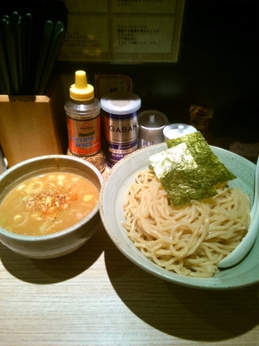 「渡り蟹のつけ麺」@麺屋 百式 権之助坂店の写真