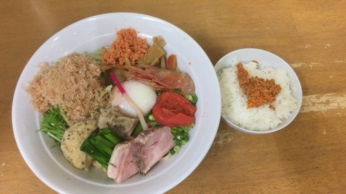 「道有楽和え蕎麦」@MENYA 食い味の道有楽の写真