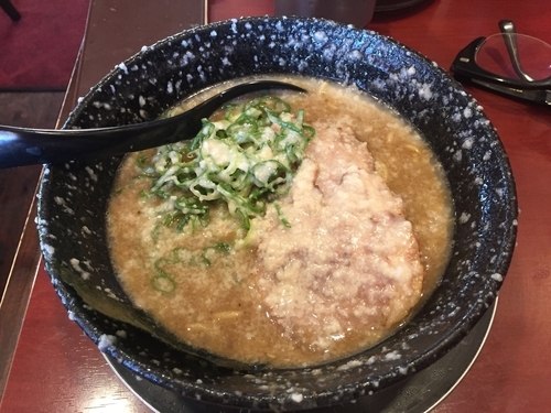 「バリトンラーメン大盛り麺固め」@バリバリジョニー 竜王店の写真