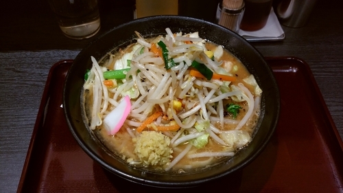 「味噌タンメン」@東京タンメン トナリ 東京ラーメンストリート店の写真