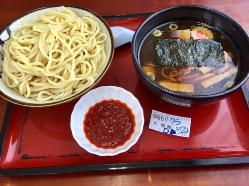 「辛味もりそば(大辛) クラシック¥780」@武蔵村山大勝軒の写真