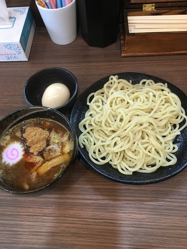 「新つけめん750円」@麺屋 なか丸の写真