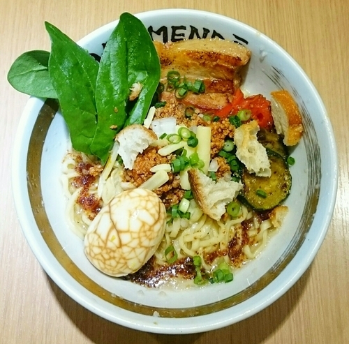 「混ぜ麺 飛燕 落合Special【限定麺】」@○麺堂の写真