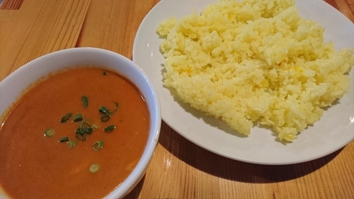 「エッグカレー　ランチセット　６９０円」@ティランガスパイスの写真