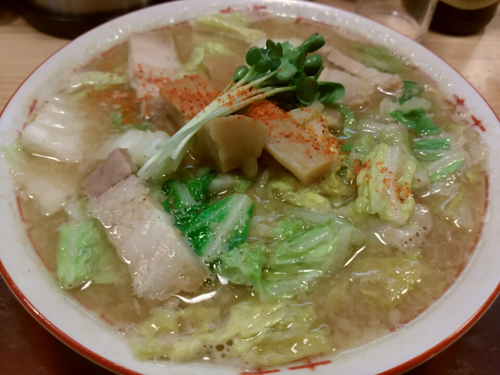 「味噌煮干そば「ウマニ」　850円」@煮干そば 流。の写真