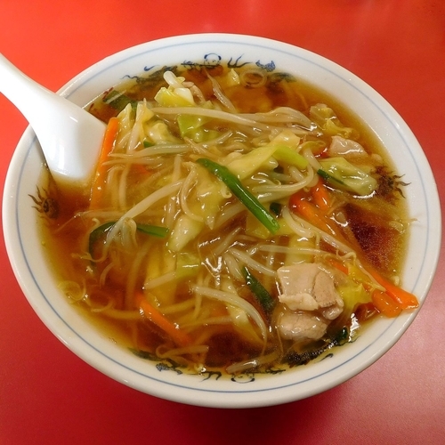 「サンマーメン（600円）」@中華料理 大沼飯店の写真