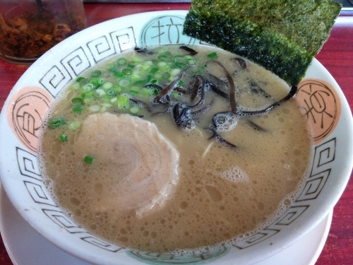 「らーめんバリカタ＋替玉」@博多長浜らーめん 楓神の写真