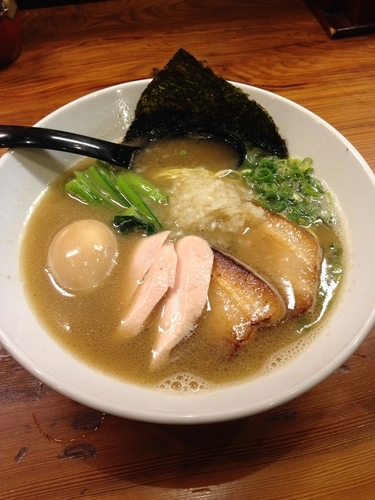 「特製九十九里煮干らーめん」@三代目麺処 「まるは」極 船橋店の写真