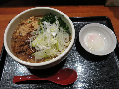 「広島流汁なし担々麺（３辛）：800円」@広島流つけ麺 からまるの写真