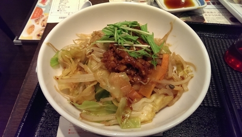 「まぜ辛麺」@リンガーハット 京王永山店の写真