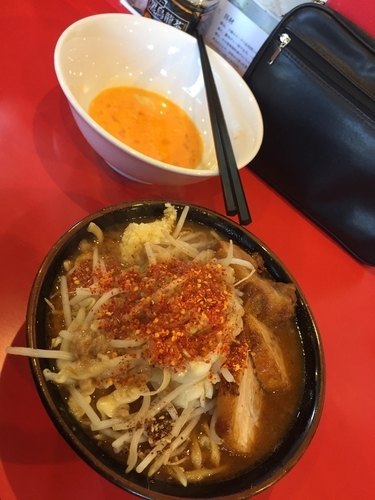 「辛いラーメン」@麺屋 桐龍の写真