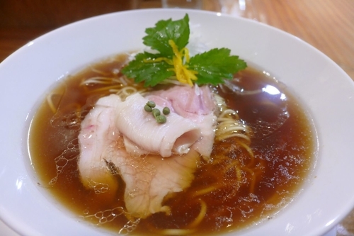 「鶏そば（醤油）¥900」@麺LABOひろの写真