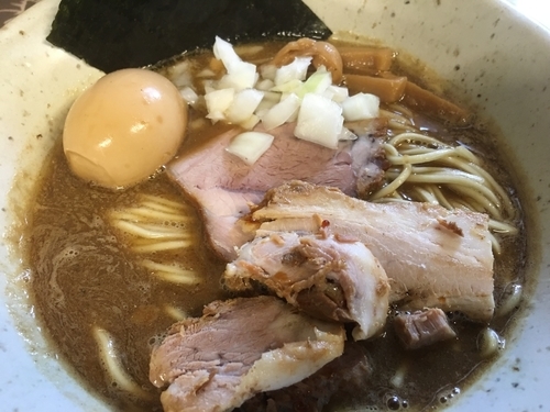 「【限定】  イカゲそば」@麺工 小烏丸の写真