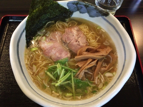 「中華そば（大盛）¥850」@中華そば 一富士の写真