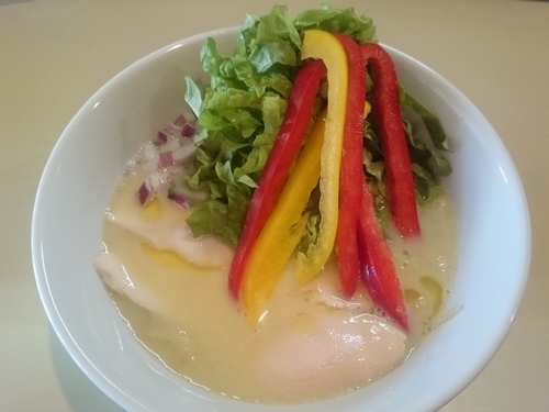 「ベシ・鶏そば￥720＋ちょい飯（平日ランチタイムサービス）」@らーめん コッコの写真